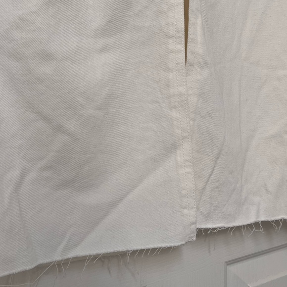 NWT Happily Grey White Denim Midi Skirt - Picture 8 of 14